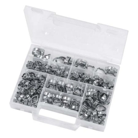 Prevost 3/8in ID Hose Repair Kit with Clamps, Hose Fittings & Crimp Tool ECB 06C